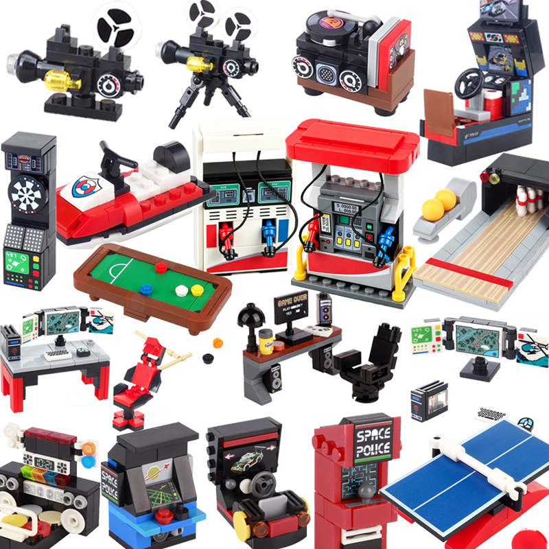 MOC City Street View Building  - Retro Gaming Console Gun reseña y precio