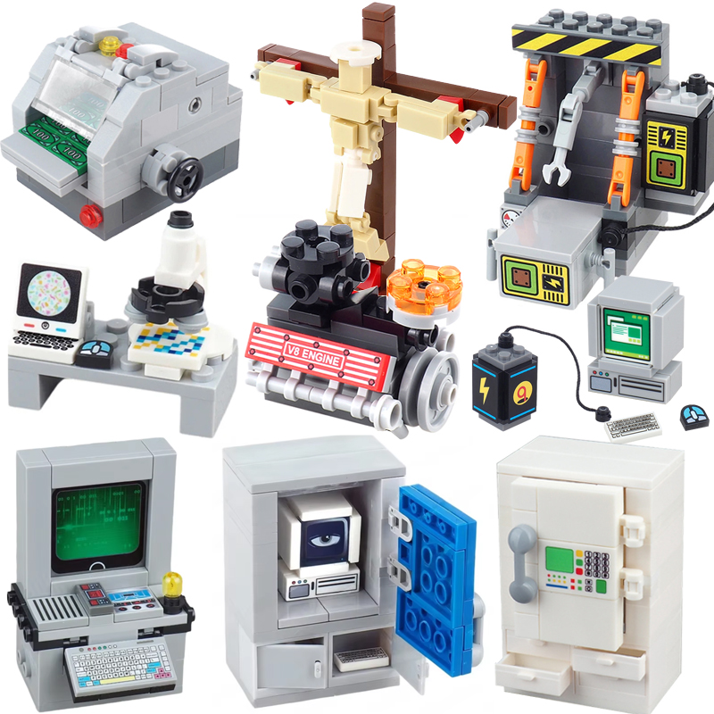 MOC City Street View Building  - Retro Gaming Console Gun reseña y precio