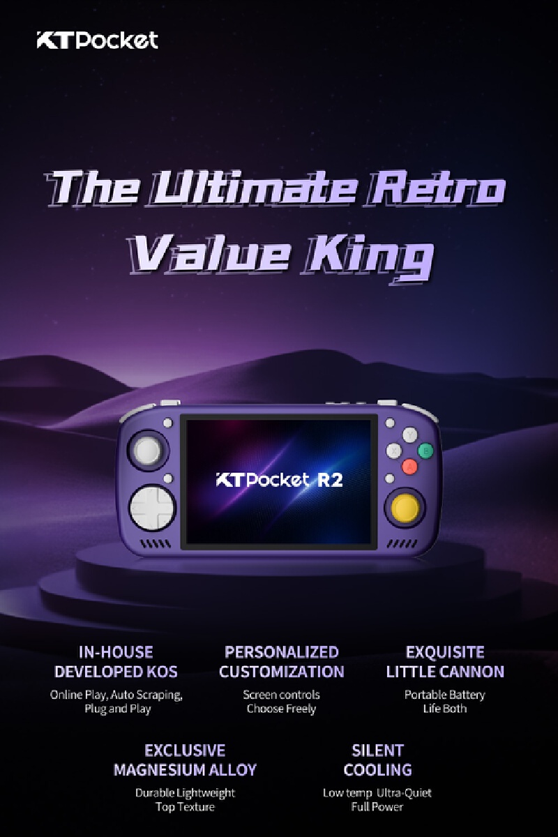 KTPocket R2 KTR2 4:3/3:2 Touch - Retro Gaming Device reseña y precio