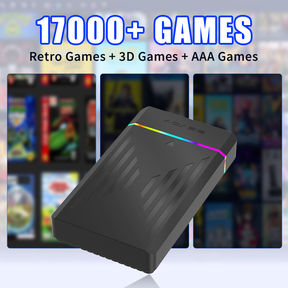 GC 3T Gaming Hard Drive With 1 - Retro Gaming Hard Drive reseña y precio