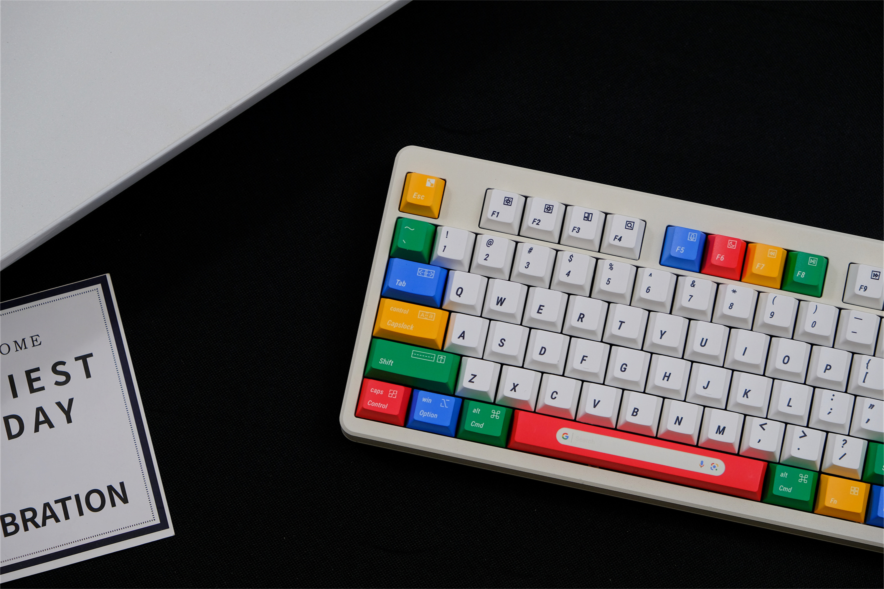 Google Keycaps 151 Keys PBT Ma - Retro Gaming Keycaps reseña y precio