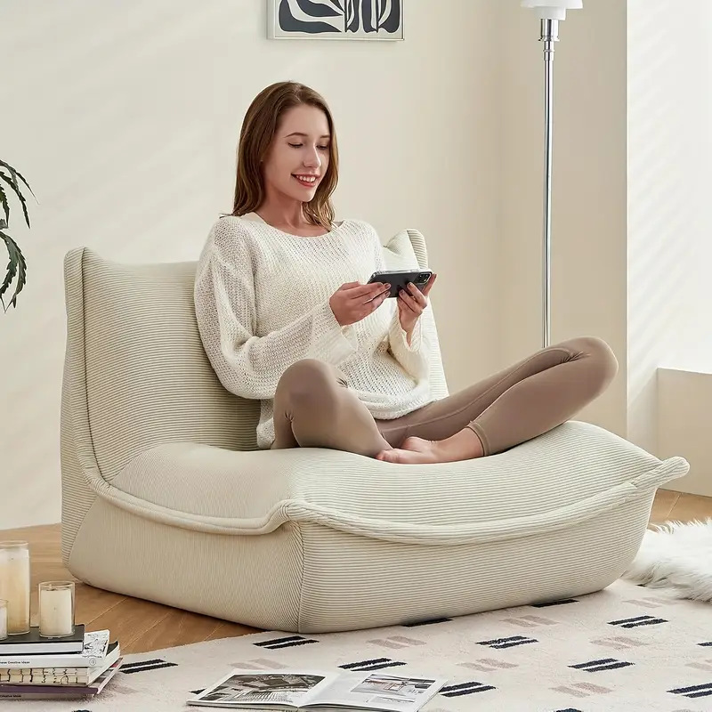 Compressed Lazy Sofa Single Re - Retro Gaming Lounge reseña y precio