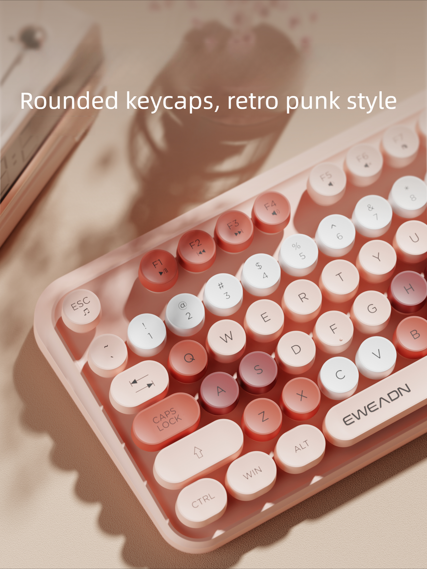 EWEADN V96 Wireless Keyboard M - Retro Gaming Laptop reseña y precio