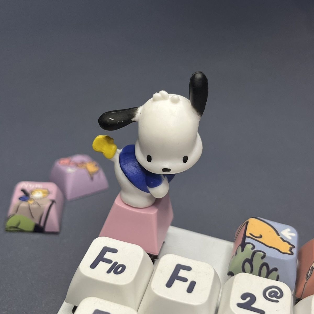 Sanrio DIY Cute Pacha Dog Crea - Retro Gaming Keycaps reseña y precio