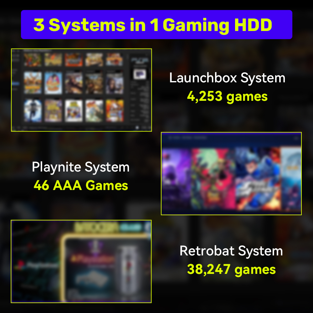 Mix500G Portable Game Hard Dri - Retro Gaming Hard Drive reseña y precio