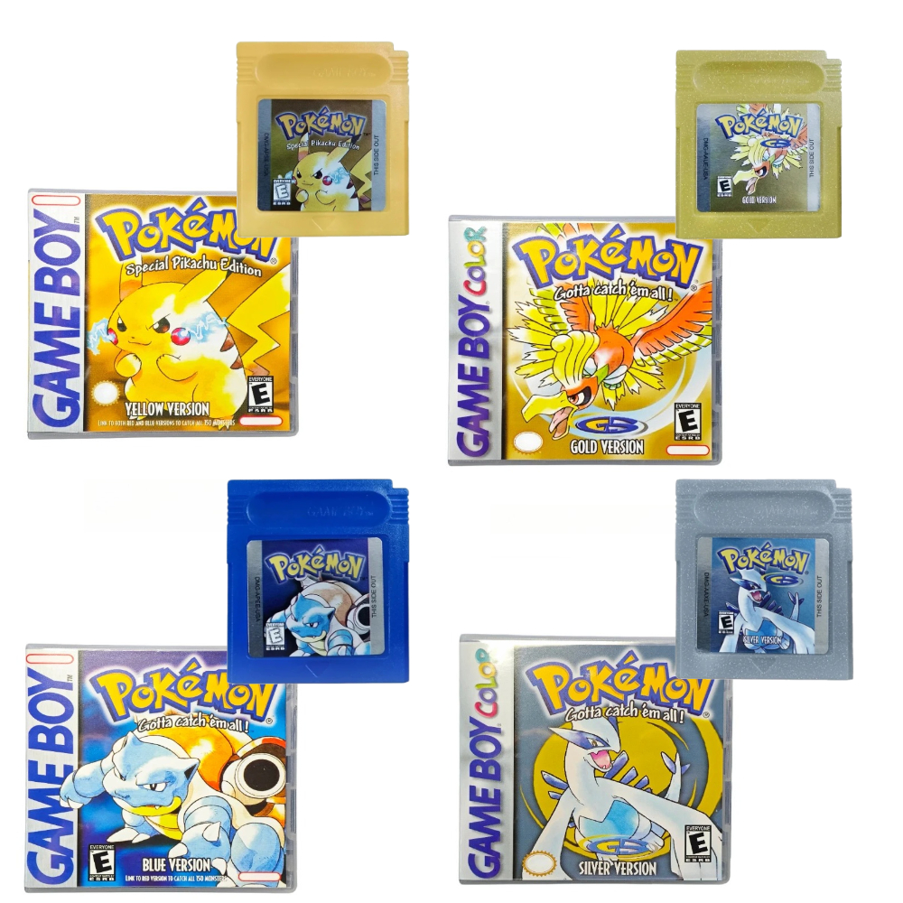 7 Styles Classic Pokemon GBC G - Retro Game Card reseña y precio
