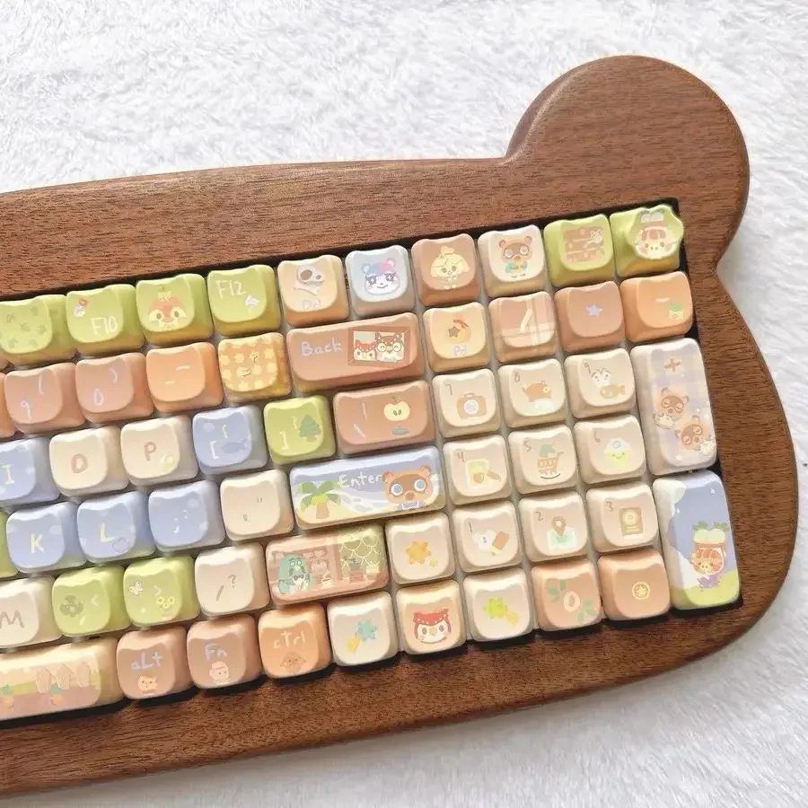 142 Keys Customized Gift Cute  - Retro Gaming Keycaps reseña y precio