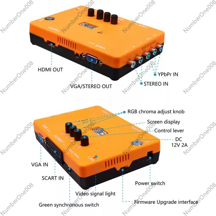 Low Resolution Game RGBS Compo - Retro Gaming Upscaler reseña y precio