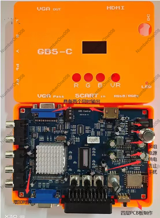 Low Resolution Game RGBS Compo - Retro Gaming Upscaler reseña y precio