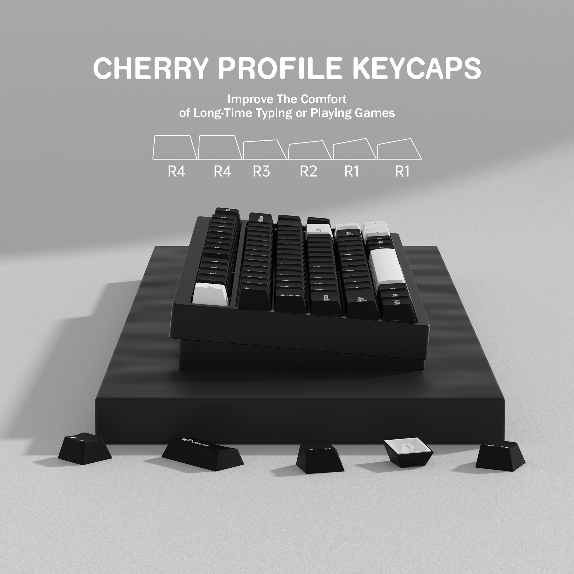 KBDiy GMK WOB Keycap Cherry Pr - Retro Gaming Laptop reseña y precio
