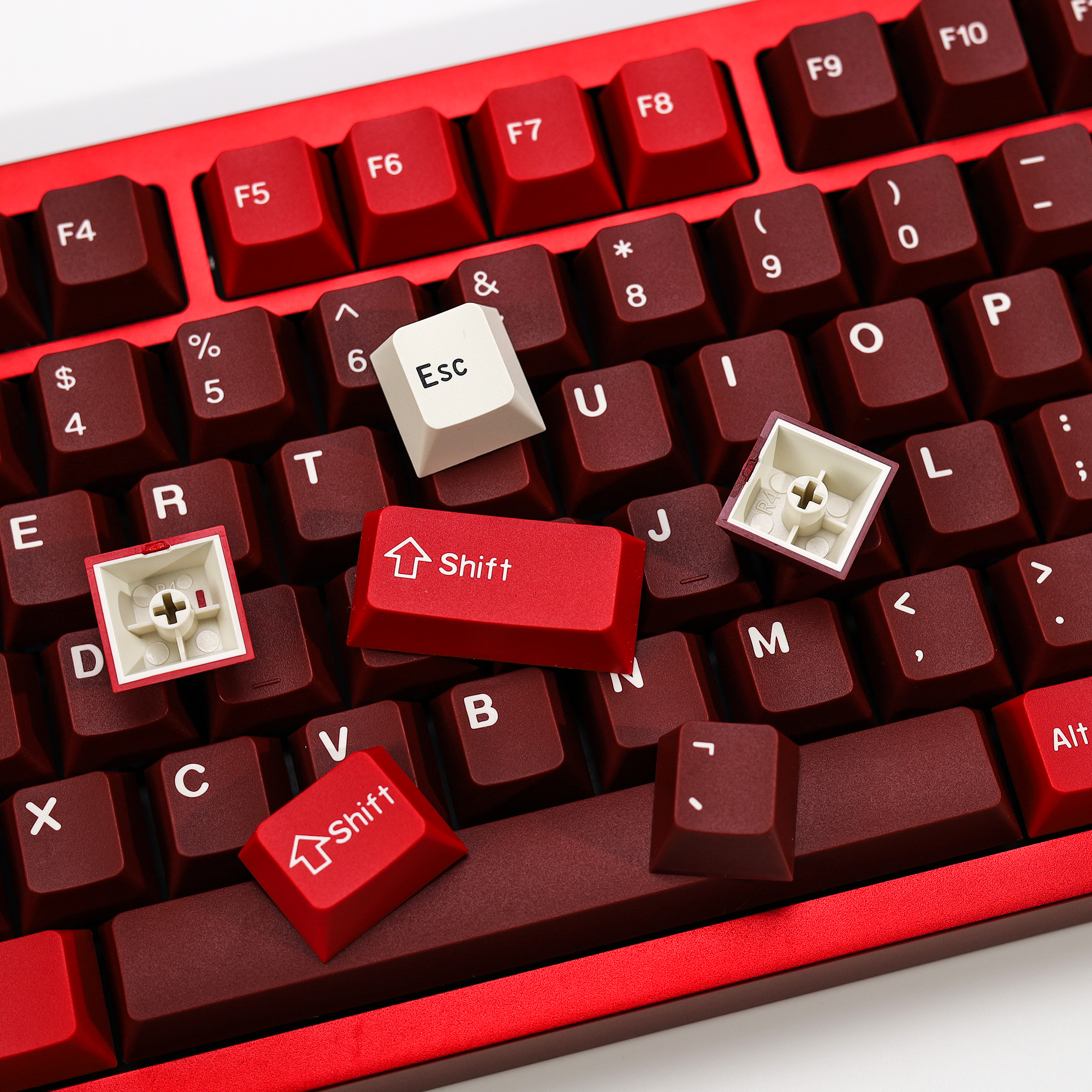 KBDiy GMK Jamon Keycap Red Ret - Retro Gaming Laptop reseña y precio