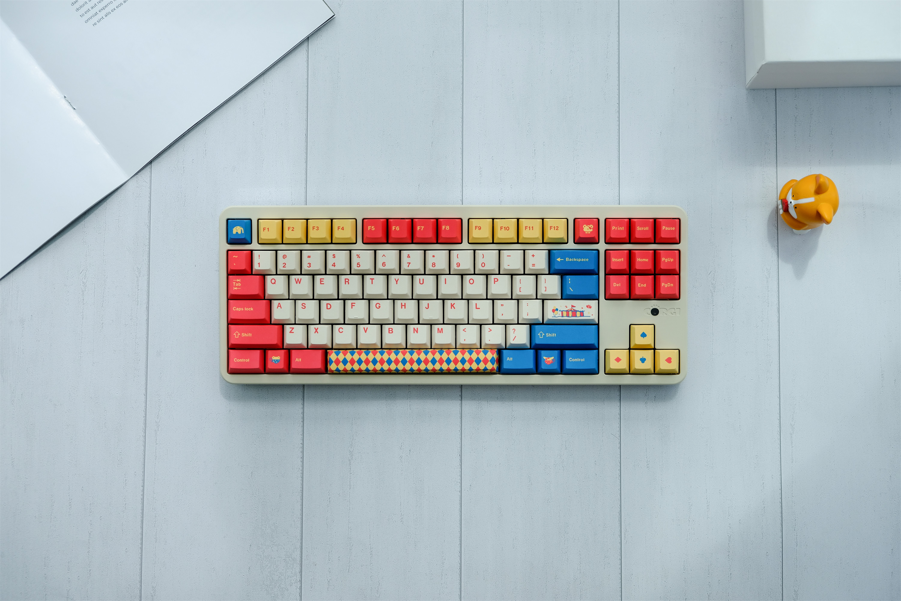 GMK Circus Keycap, 134 Keys PB - Retro Gaming Keycaps reseña y precio