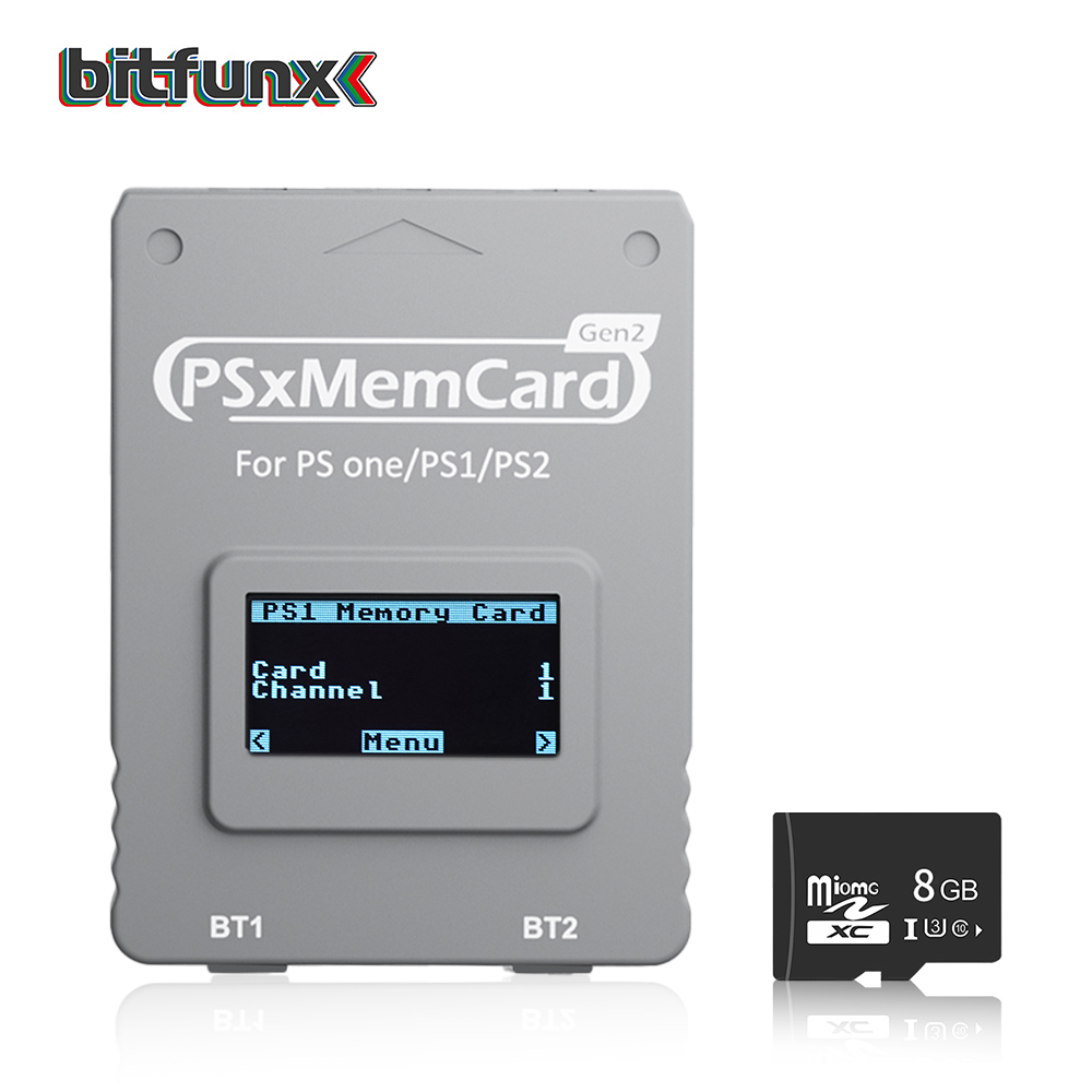 Bitfunx PSxMemCard Gen2 Store  - Retro Gaming Upscaler reseña y precio