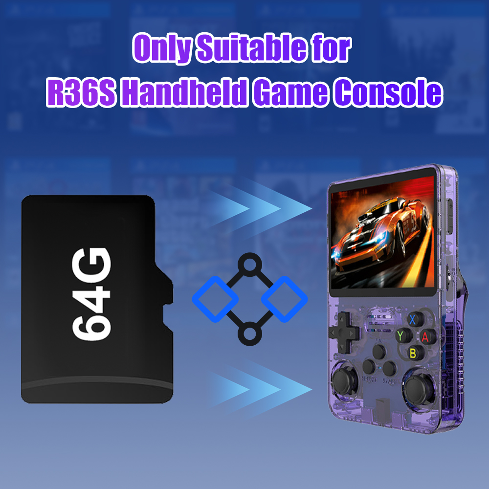 64G Game TF Card for R36S Vide - Retro Gaming N64 reseña y precio