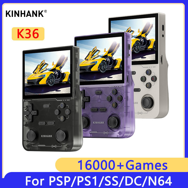 KINHANK K36 Retro Handheld Vid - Retro Gaming Qss reseña y precio