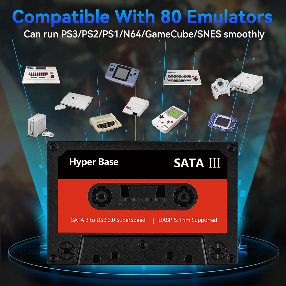 Batocera 500G/2T Retro Game Ha - Retro Gaming Hard Drive reseña y precio