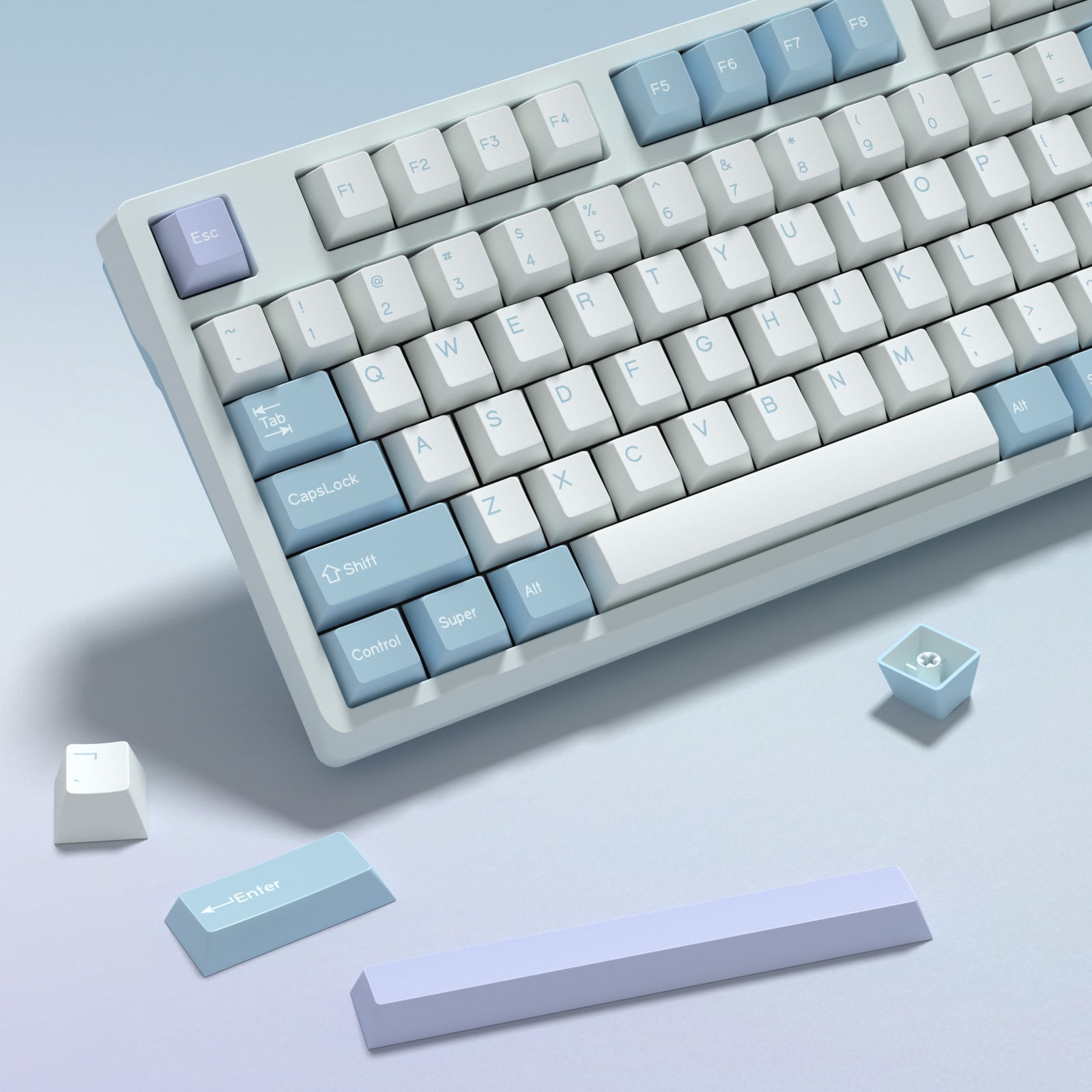 KBDiy GMK Illusion Keycap Cher - Retro Gaming Laptop reseña y precio
