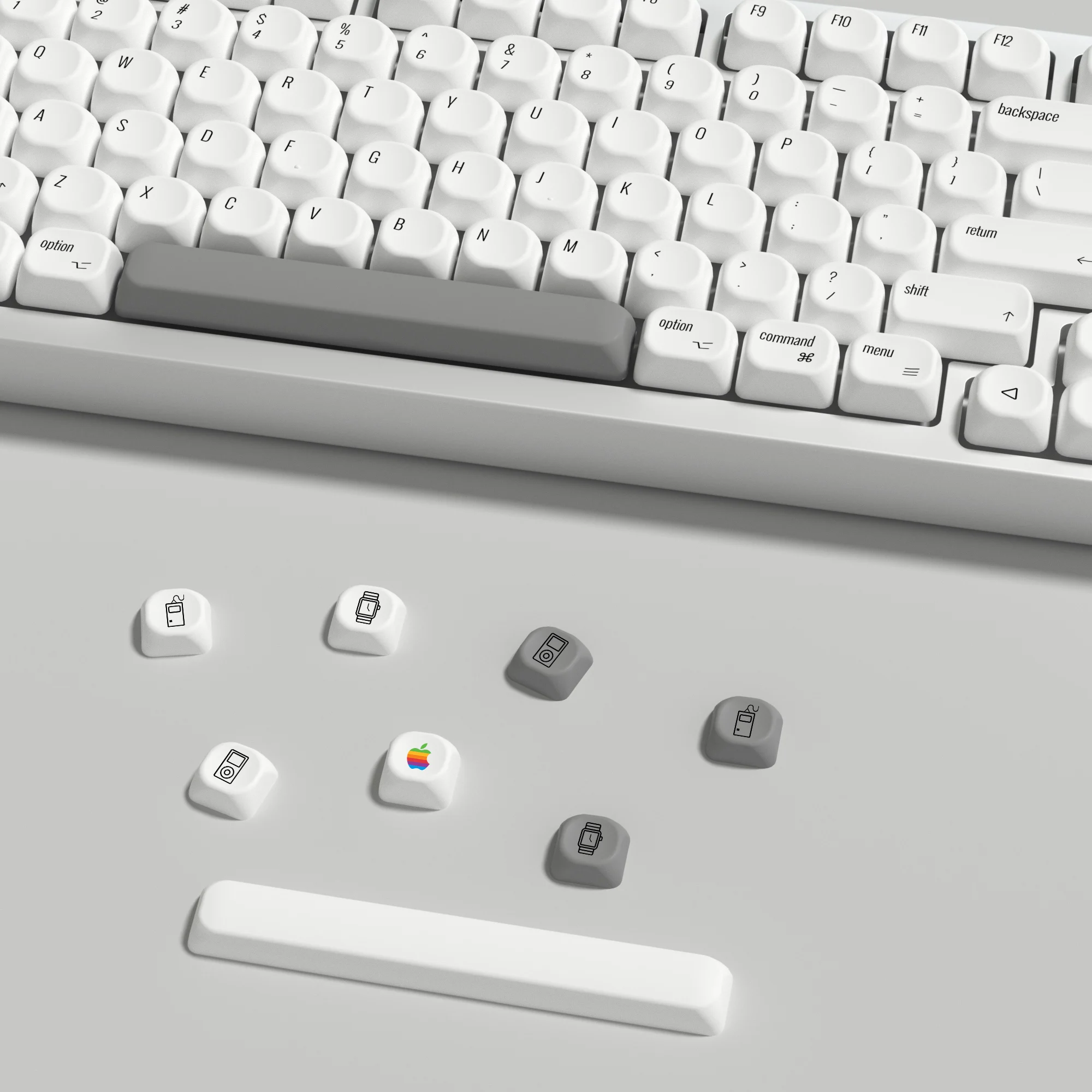 KBDiy KOA Profile Retro MAC St - Retro Gaming Keycaps reseña y precio