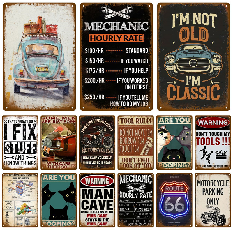 Vintage Metal Plate Tin Sign P - Retro Gaming Pictures reseña y precio