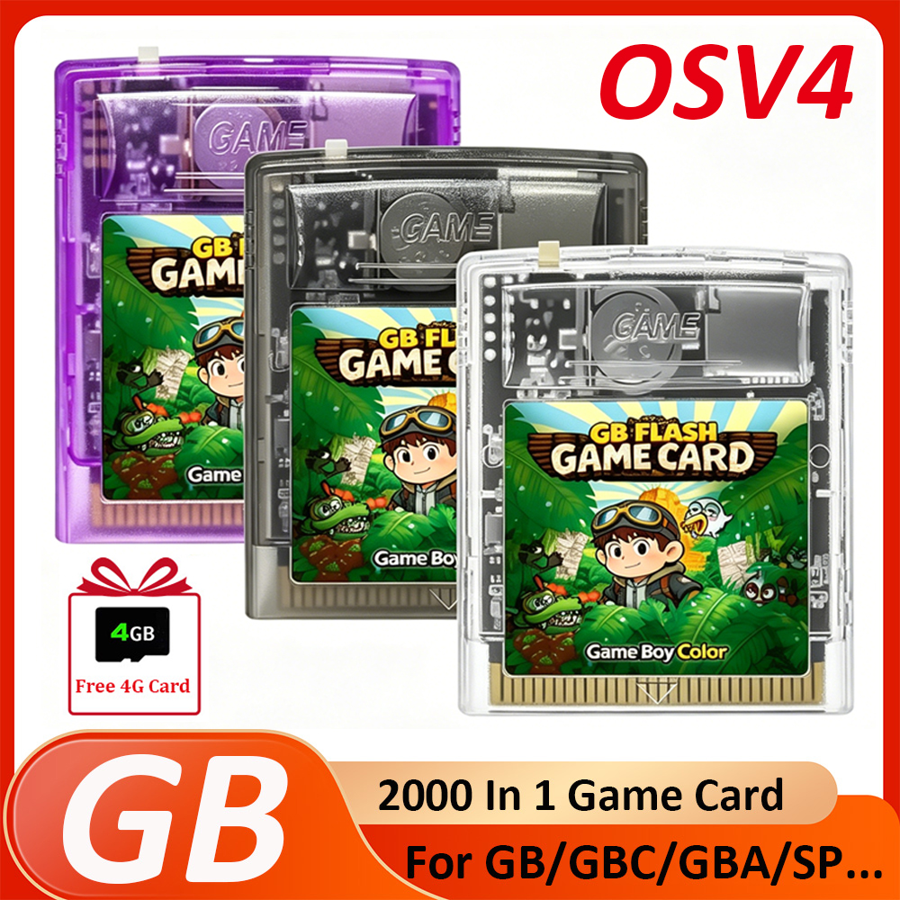 2000 In 1 EDGB Game Card OS V4 - Retro Game Card reseña y precio