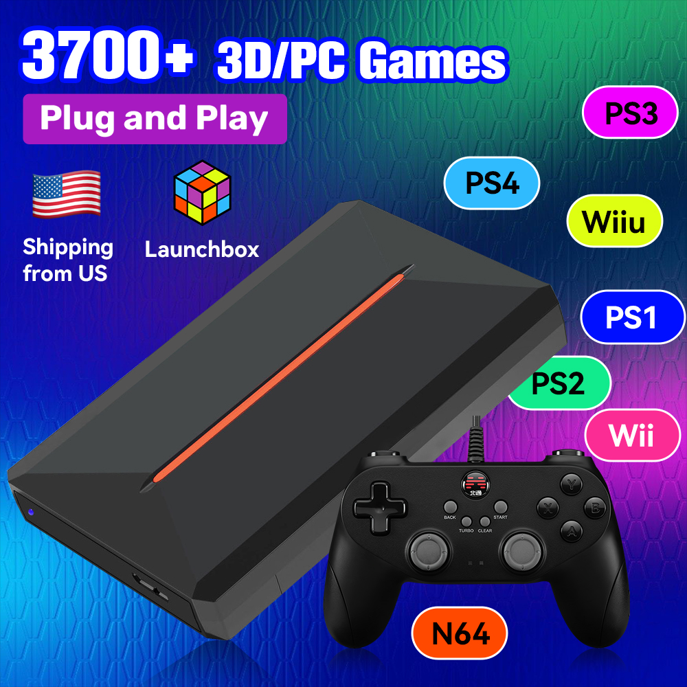 Launchbox OS 500GB Portable Ga - Retro Gaming Laptop reseña y precio