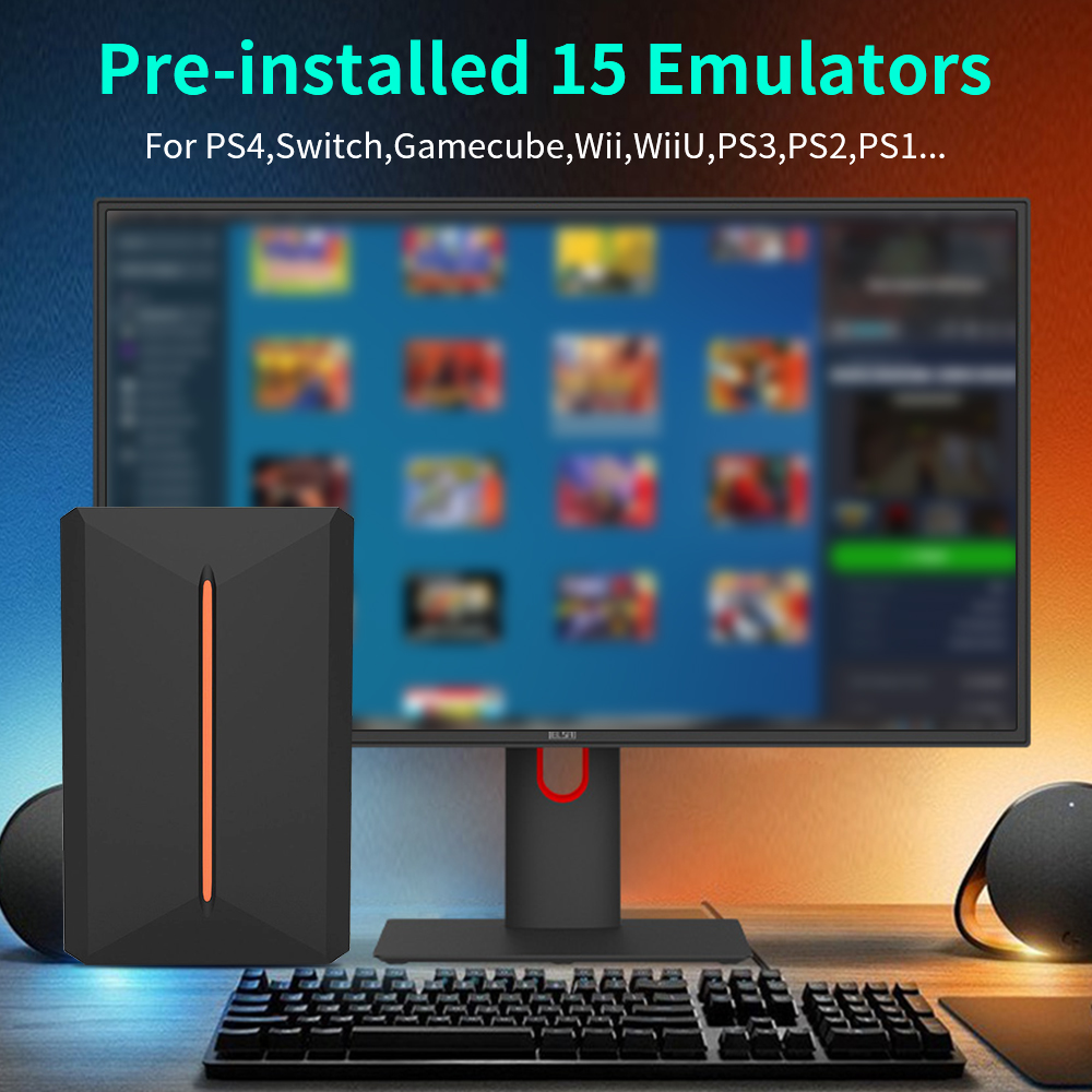 Launchbox OS 500GB Portable Ga - Retro Gaming Laptop reseña y precio