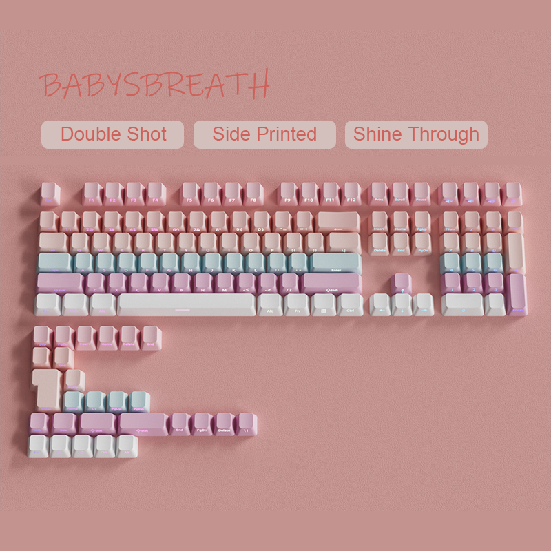 Babysbreath Side Print Shine T - Retro Gaming Keycaps reseña y precio