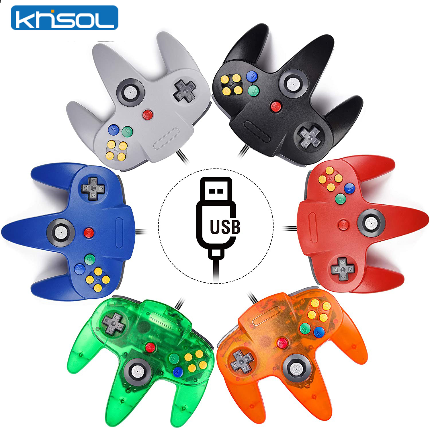 N64 Controller Classic USB Wir - Retro Gaming N64 reseña y precio