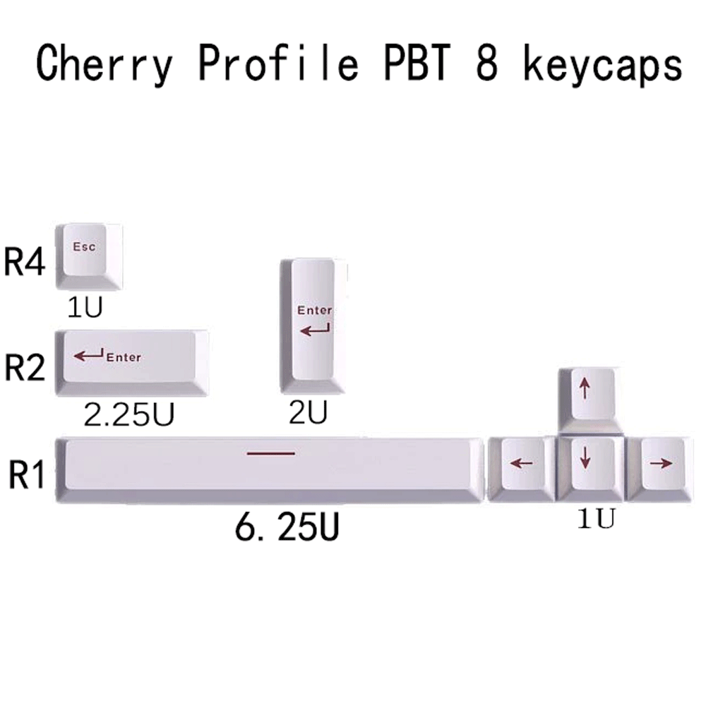 Key Cap Cherry Profile PBT Key - Retro Gaming Keycaps reseña y precio