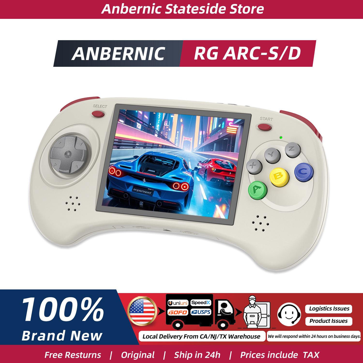 ANBERNIC RG ARC-D RG ARC-S Ret - Retro Gaming Qss reseña y precio