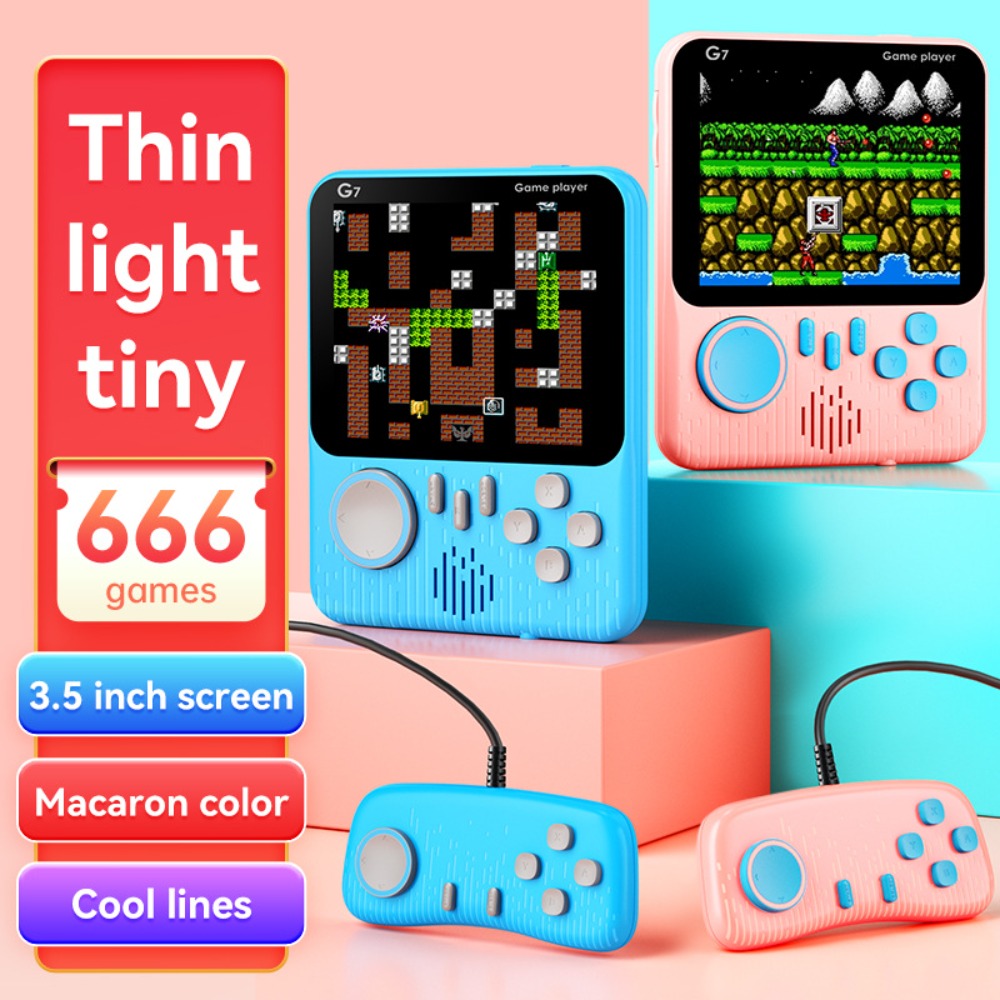 G7 Retro Handheld Game Console - Retro Gaming Cable reseña y precio