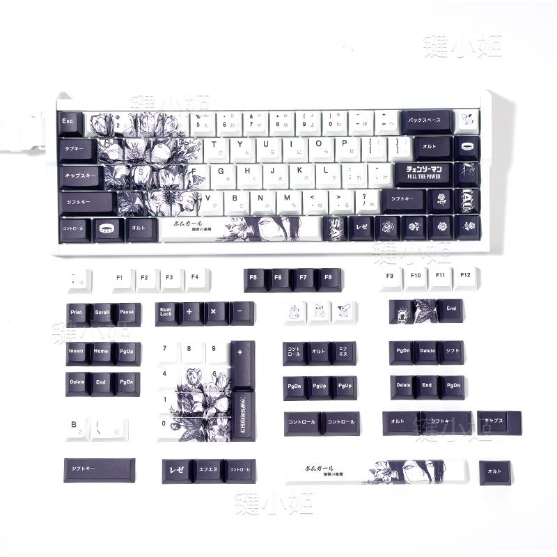 Reze Keycaps Chainsaw Man Them - Retro Gaming Keycaps reseña y precio
