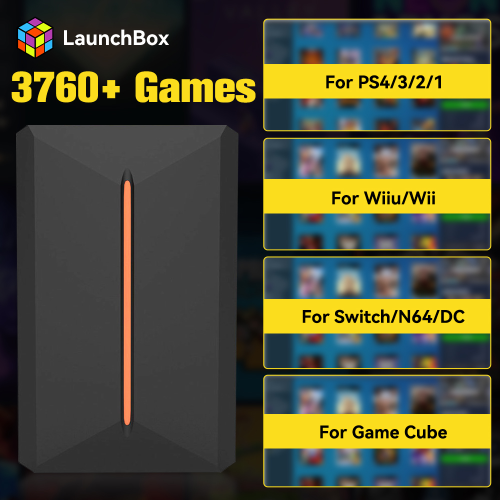 Launchbox Emulation Hard Drive - Retro Gaming N64 reseña y precio