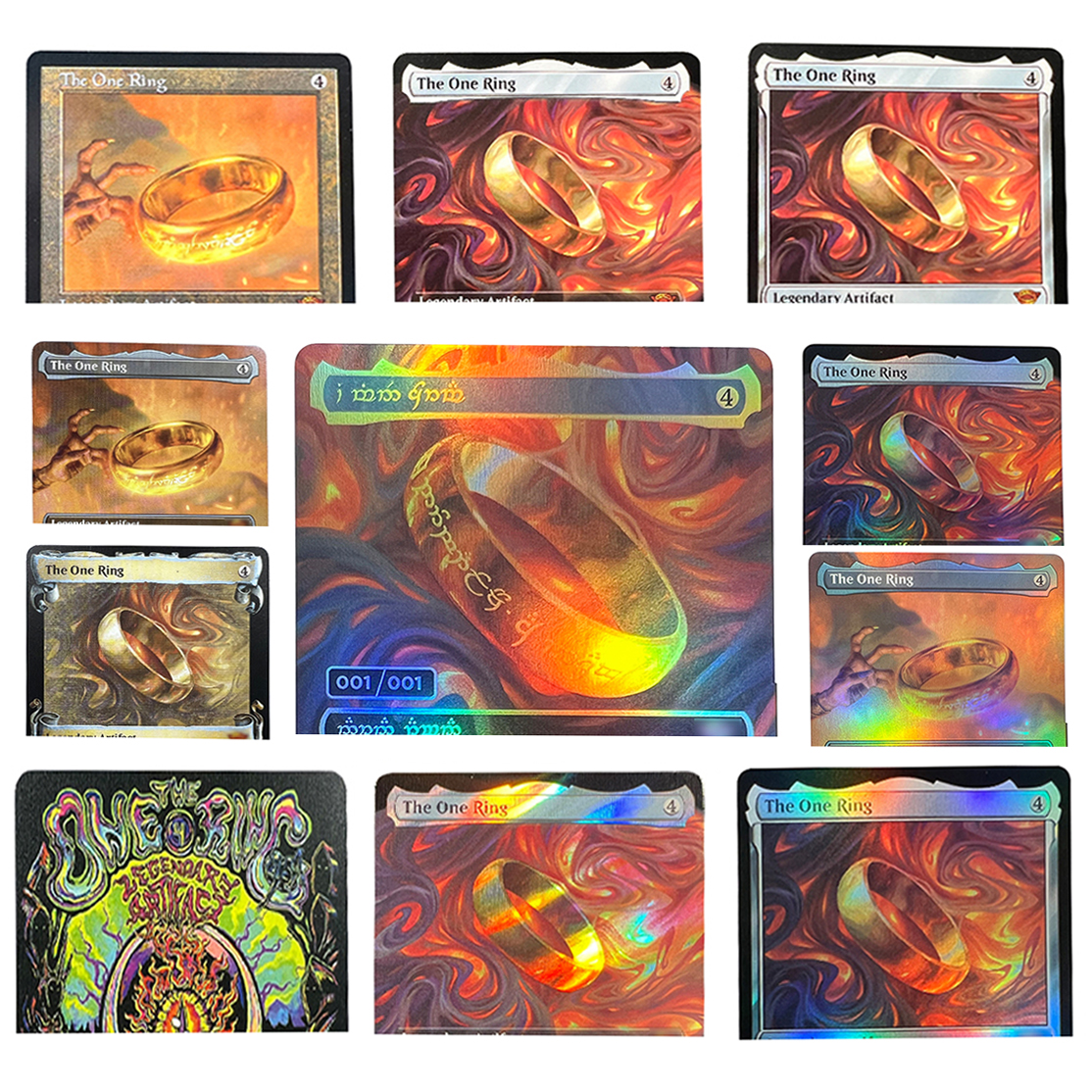 One Ring LTR Retro Frame Surge - Retro Game Card reseña y precio