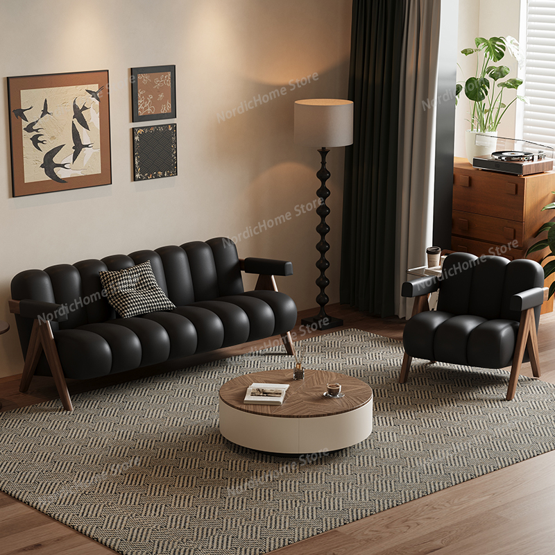 French Retro Sofas Black Livin - Retro Gaming Lounge reseña y precio