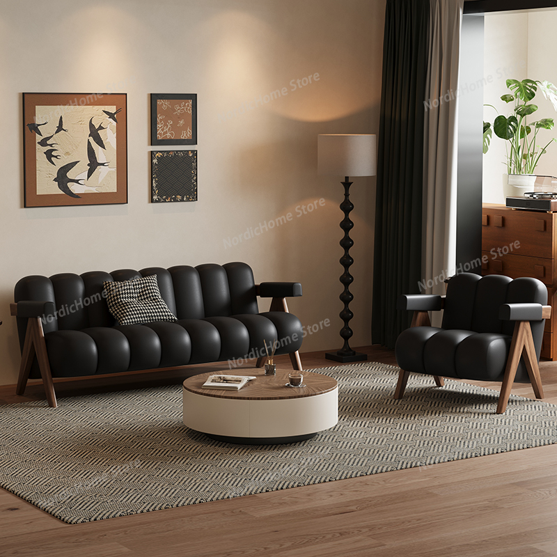 French Retro Sofas Black Livin - Retro Gaming Lounge reseña y precio