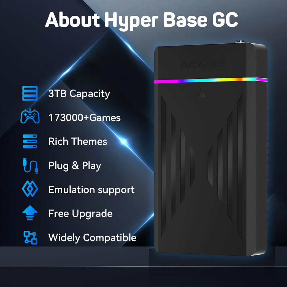 3TB Portable Gaming HDD Launch - Retro Gaming Device reseña y precio