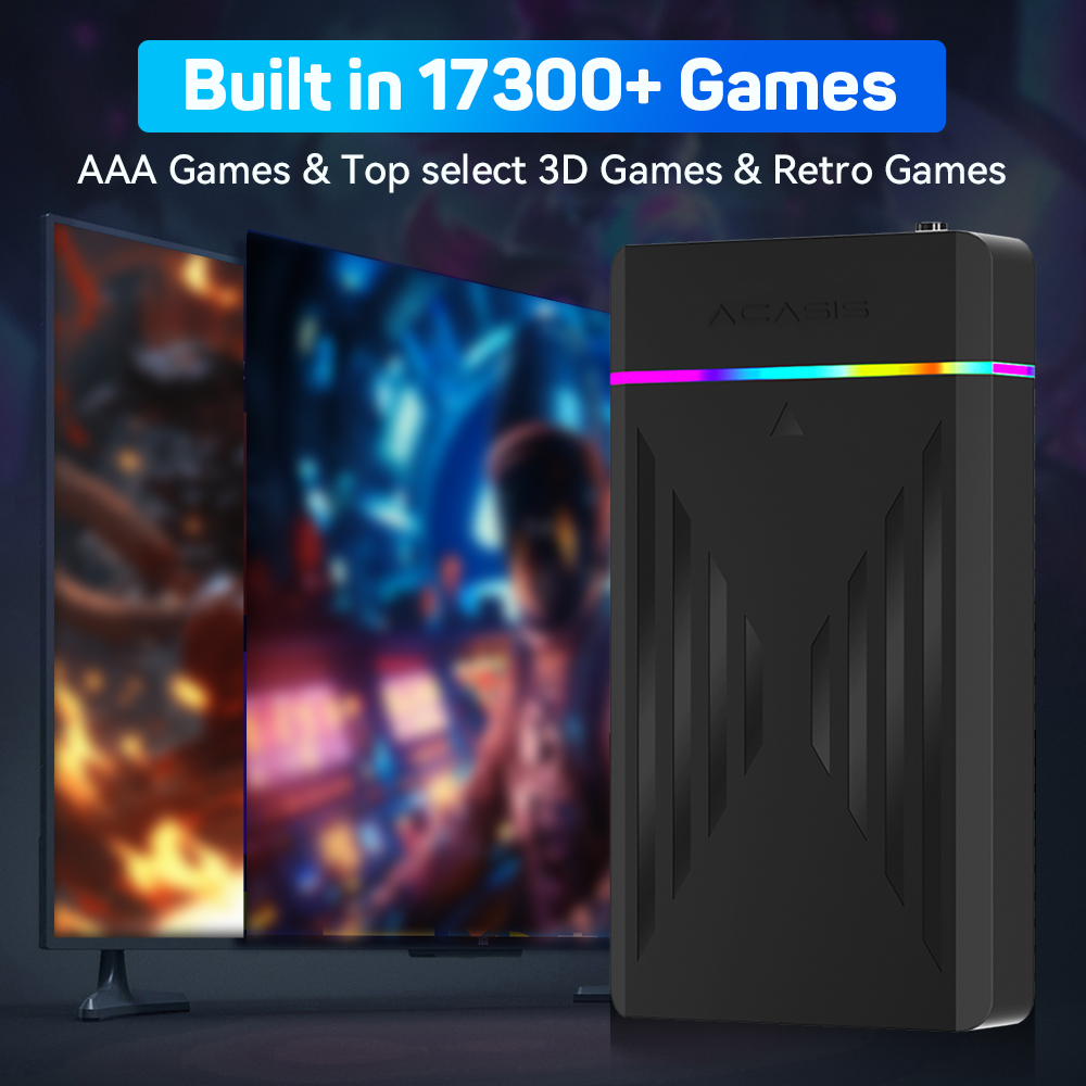 3TB Portable Gaming HDD Launch - Retro Gaming Device reseña y precio